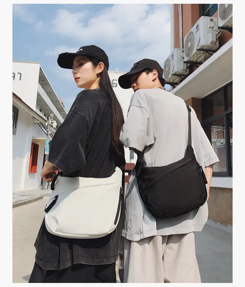 Large Capacity Casual Couple Tote Bag Neutral Crossbody Bag — feature 31