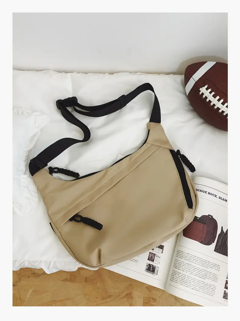 Large Capacity Casual Couple Tote Bag Neutral Crossbody Bag — feature 34