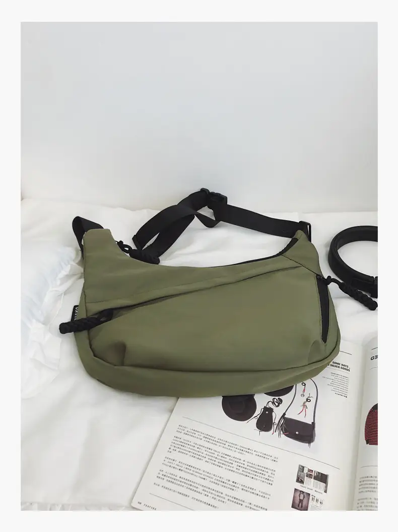 Large Capacity Casual Couple Tote Bag Neutral Crossbody Bag — feature 40