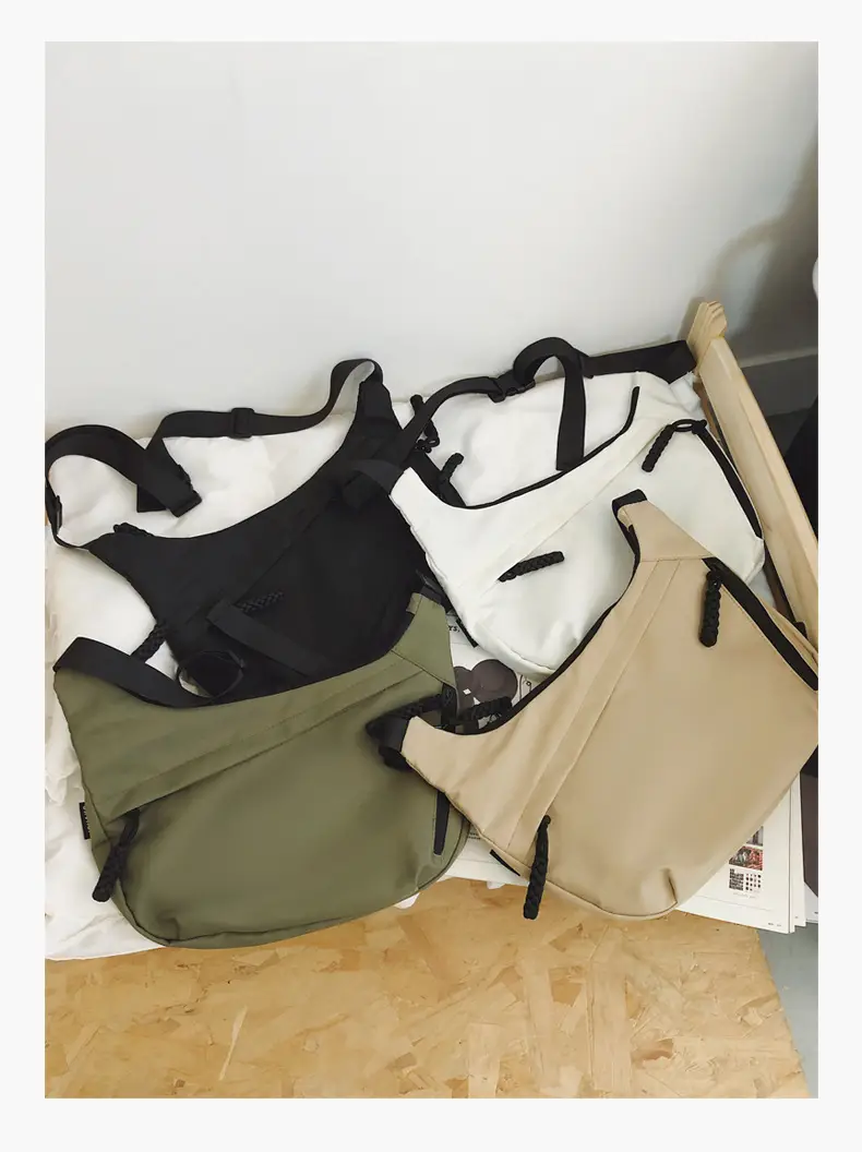 Large Capacity Casual Couple Tote Bag Neutral Crossbody Bag — feature 45