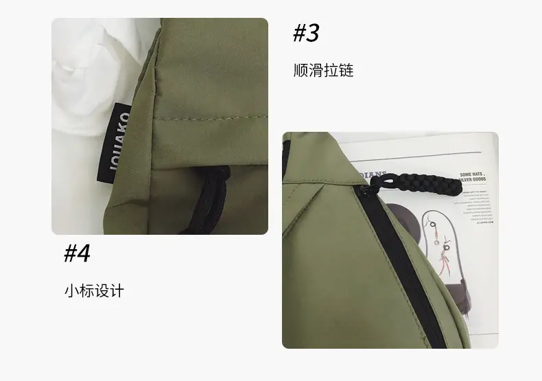 Large Capacity Casual Couple Tote Bag Neutral Crossbody Bag — feature 48