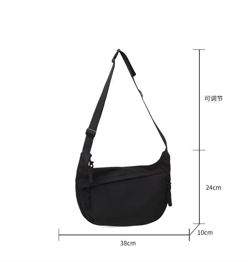 Large Capacity Casual Couple Tote Bag Neutral Crossbody Bag — feature 8