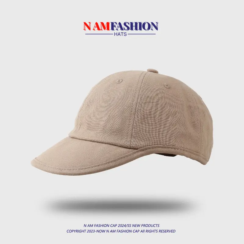 Women's Beige Peaked Cap Summer Travel Beach - Image 4