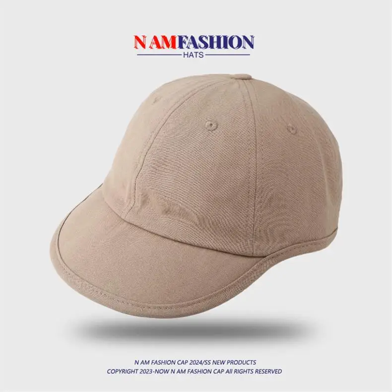 Women's Beige Peaked Cap Summer Travel Beach — feature 4
