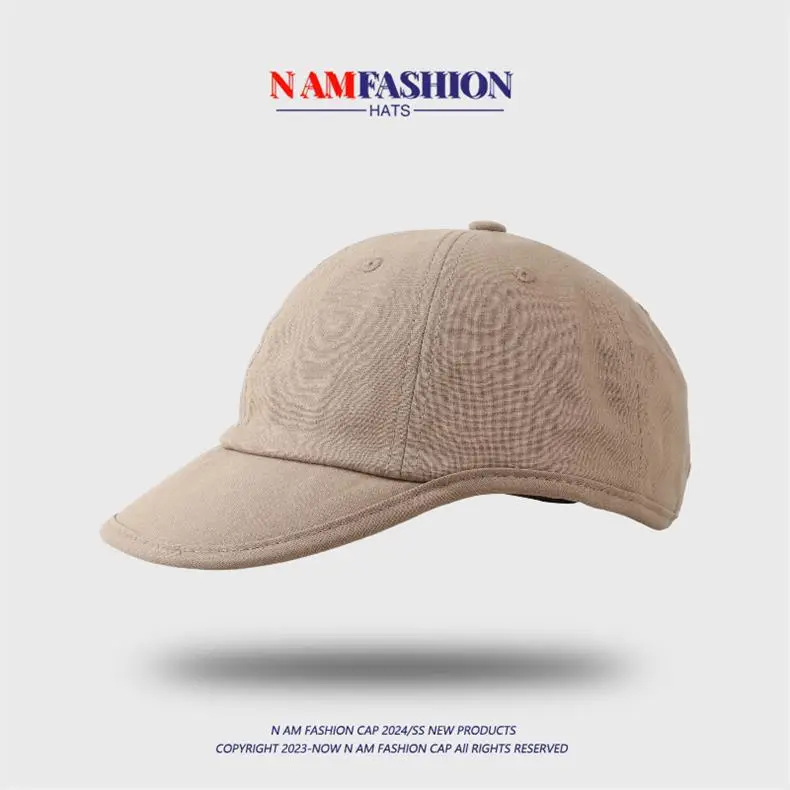 Women's Beige Peaked Cap Summer Travel Beach — feature 6