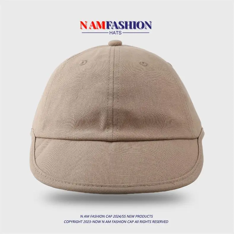 Women's Beige Peaked Cap Summer Travel Beach — feature 9