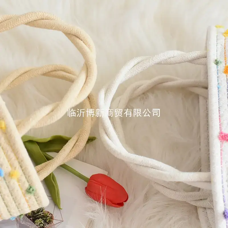 Colorful Dot Twist Handle Shoulder Bag - Image 6