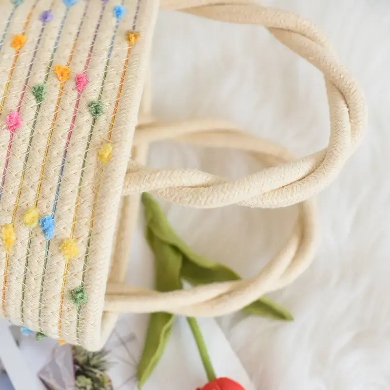 Colorful Dot Twist Handle Shoulder Bag — feature 6