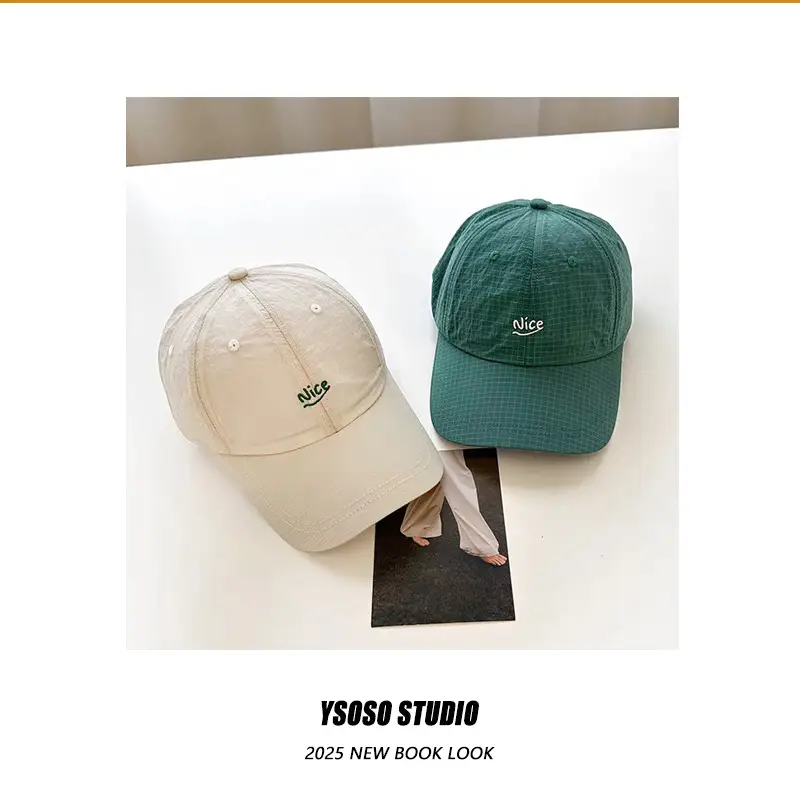 Men's Green Blue Printed Baseball Cap Quick-Drying — feature 14