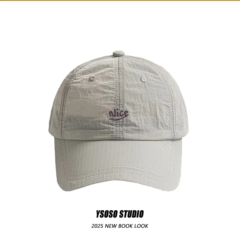 Men's Green Blue Printed Baseball Cap Quick-Drying - Image 3