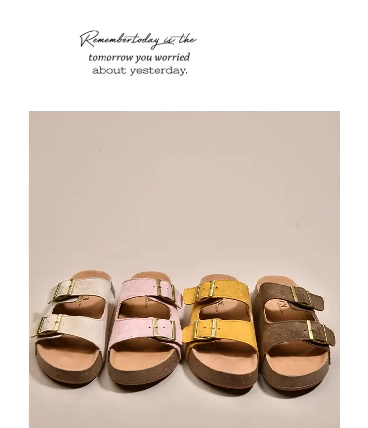 Women Red Birkenstock Slippers Summer Outer Wear 2025 — feature 24