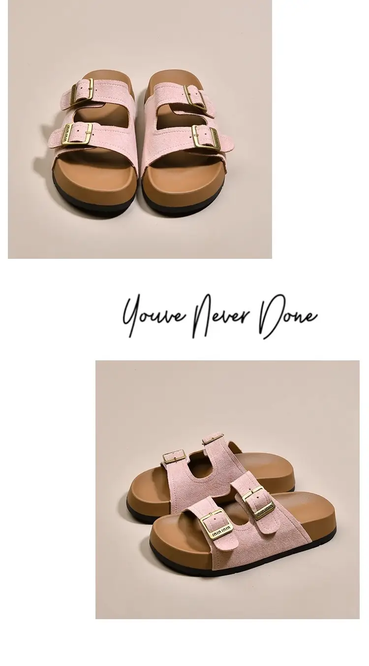 Women Red Birkenstock Slippers Summer Outer Wear 2025 — feature 27