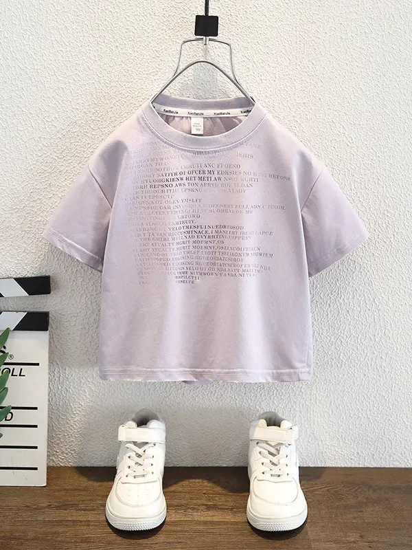 8265 Boys Pink T-Shirt Summer 2026