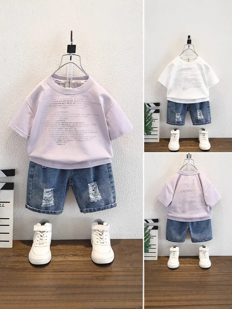 8265 Boys Pink T-Shirt Summer 2026