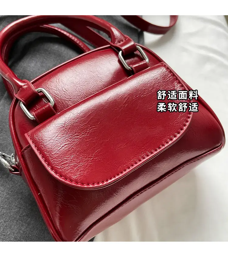 Korean Style Square Handbag for Women Cream — feature 5