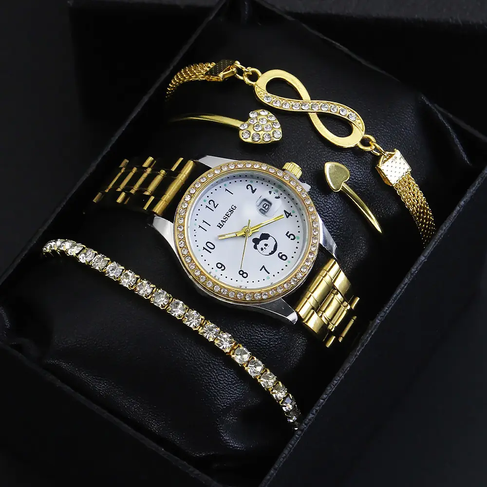 Women's High-Looking Quartz Watch Bracelet Set - Image 7