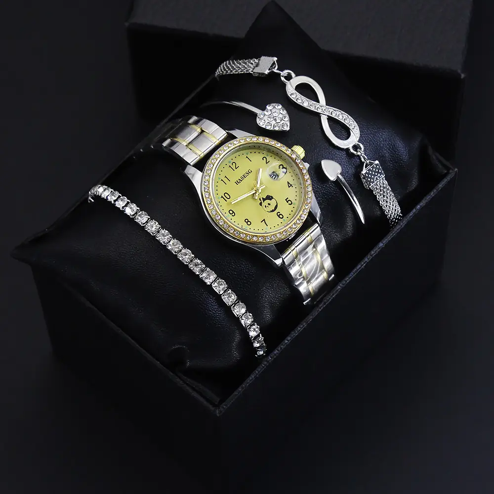 Women's High-Looking Quartz Watch Bracelet Set - Image 8