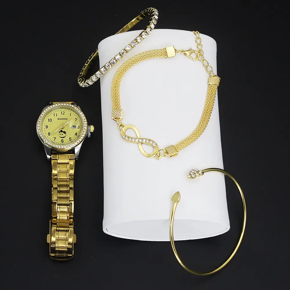 Women's High-Looking Quartz Watch Bracelet Set — feature 14