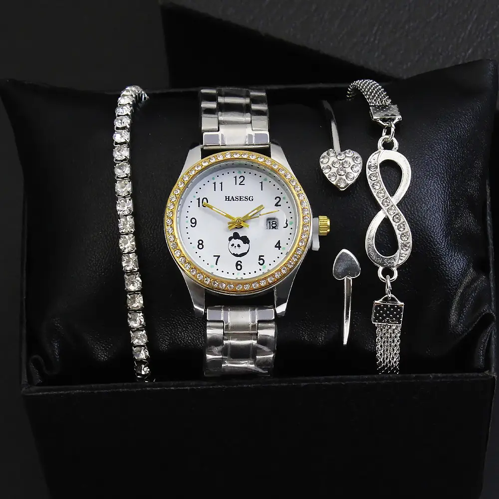 Women's High-Looking Quartz Watch Bracelet Set - Image 2