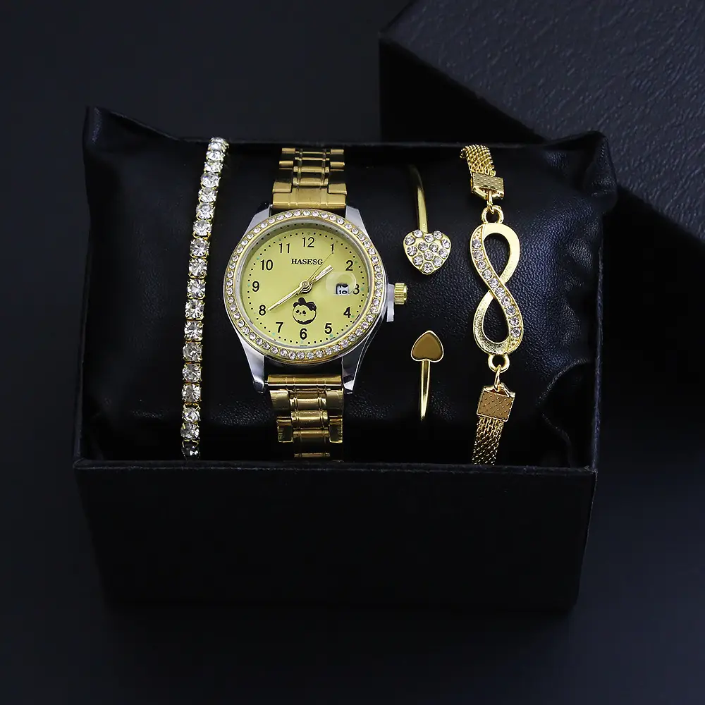 Women's High-Looking Quartz Watch Bracelet Set - Image 3
