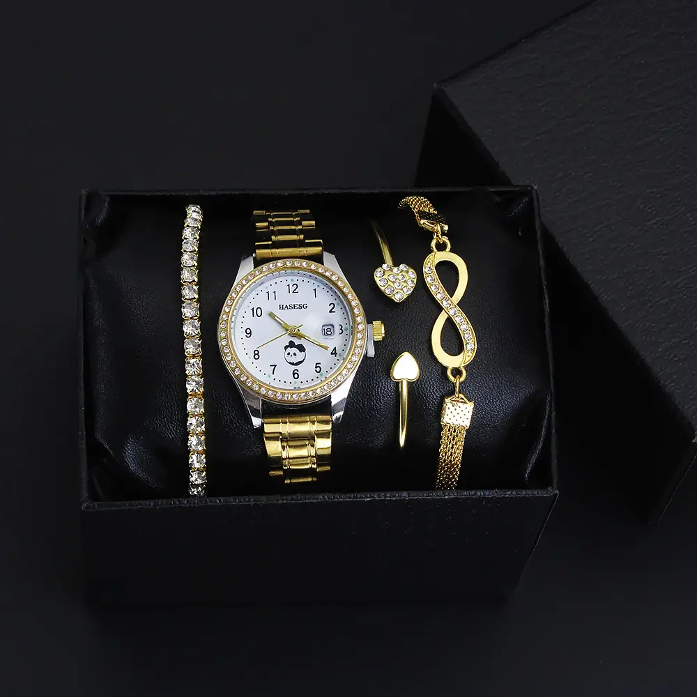 Women's High-Looking Quartz Watch Bracelet Set - Image 4
