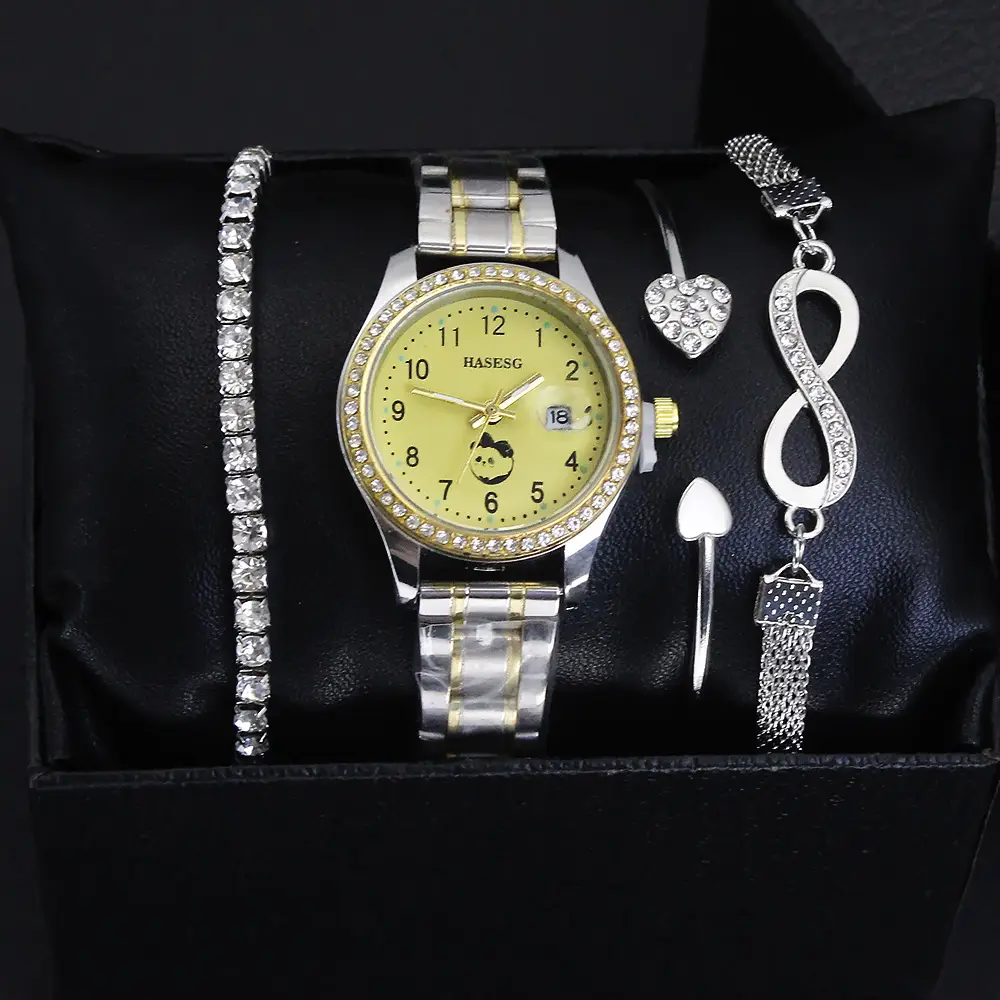 Women's High-Looking Quartz Watch Bracelet Set - Image 5