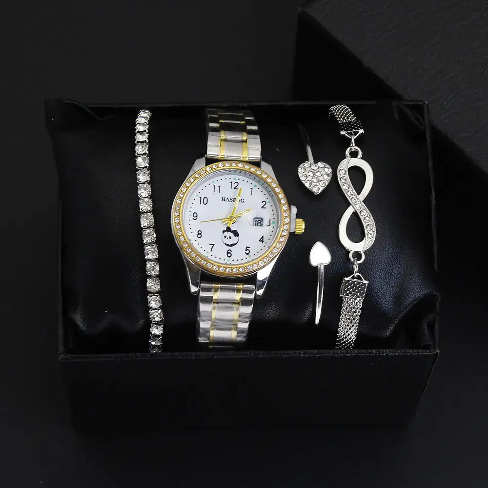 Women's High-Looking Quartz Watch Bracelet Set - Image 6