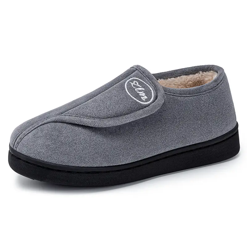Winter Cotton Shoes for Women at Home and Indoor, Warm Fleece-Lined and Thickeneded Fur Slippers, Cross-Border Drop Shipping Velcro Casual Cotton Boots - Image 9