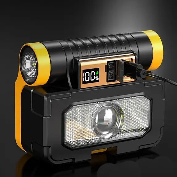 Solar Lamp Flashlight Strong Light Outdoor Repair Tool - Image 4