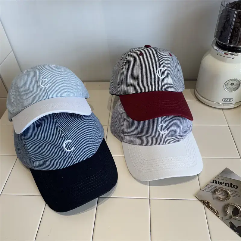 Women Maroon Baseball Cap Sunshade with White Back - Image 5