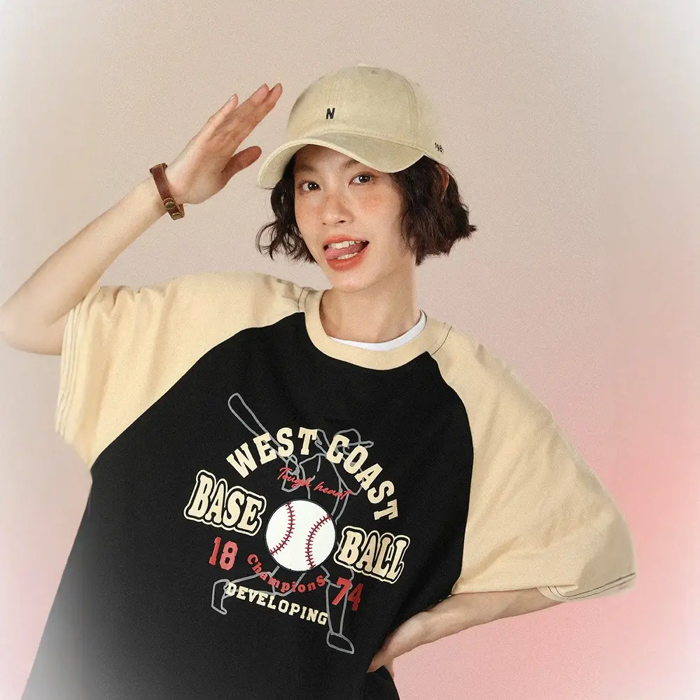 Women Burgundy Baseball Cap with Sunshade & Face-Slimming Design - Image 11
