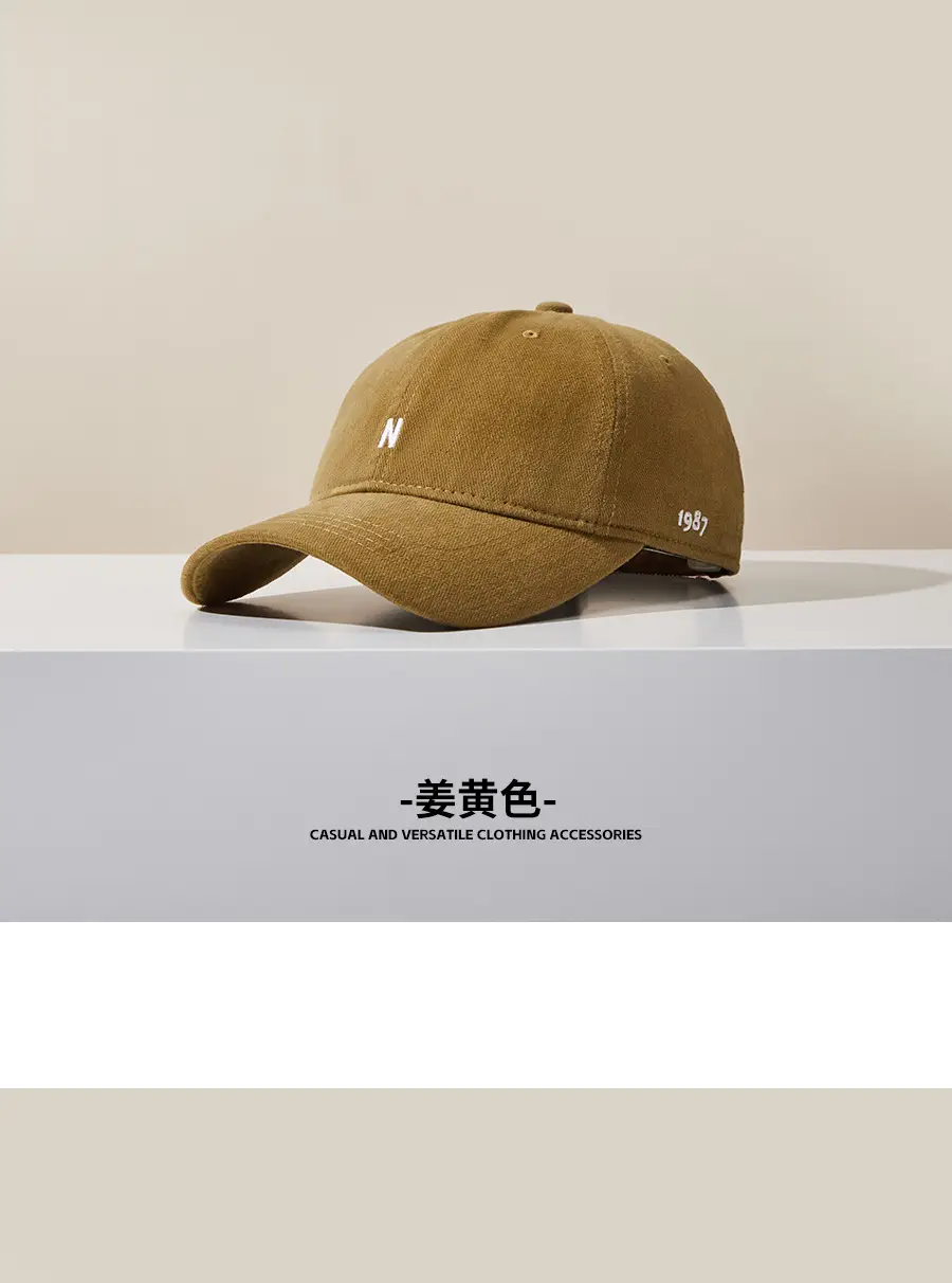 Women Burgundy Baseball Cap with Sunshade & Face-Slimming Design — feature 15