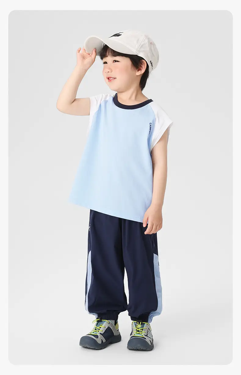 Right European Boys Sleeveless T-Shirt Cotton 2025 — feature 17