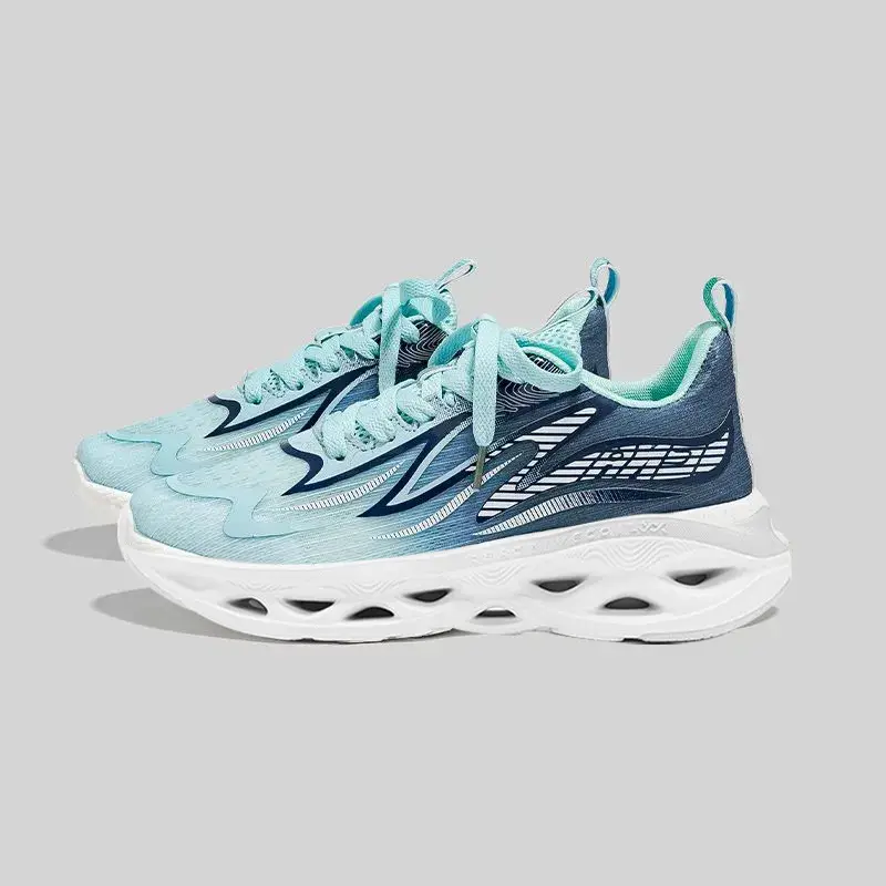 Women's Blue White Thick Sole Casual Shoes — feature 24