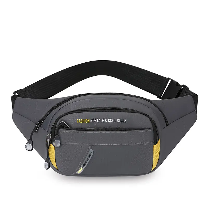 Men's Korean Style Waist Bag with Crossbody Strap - Image 9