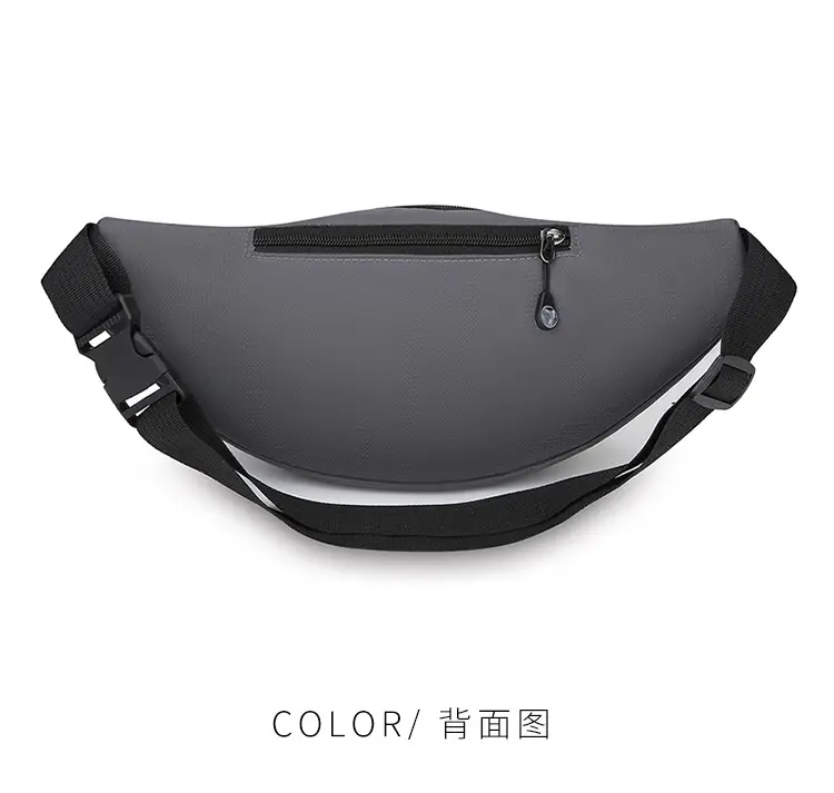 Men's Korean Style Waist Bag with Crossbody Strap — feature 17