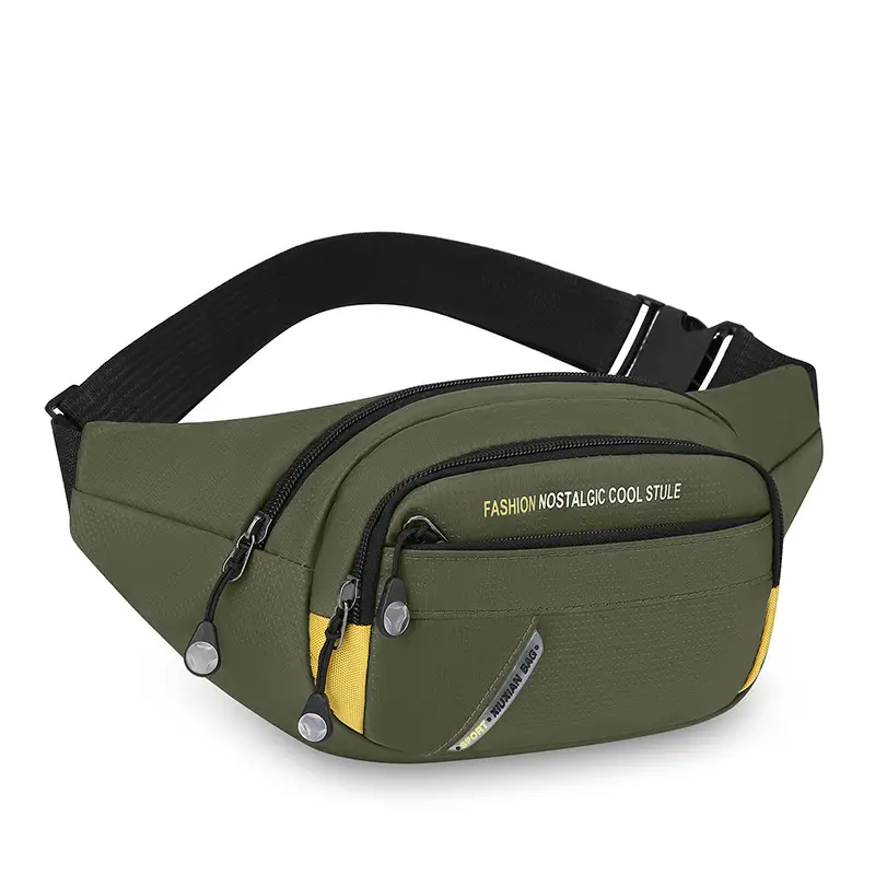 Men's Korean Style Waist Bag with Crossbody Strap - Image 3