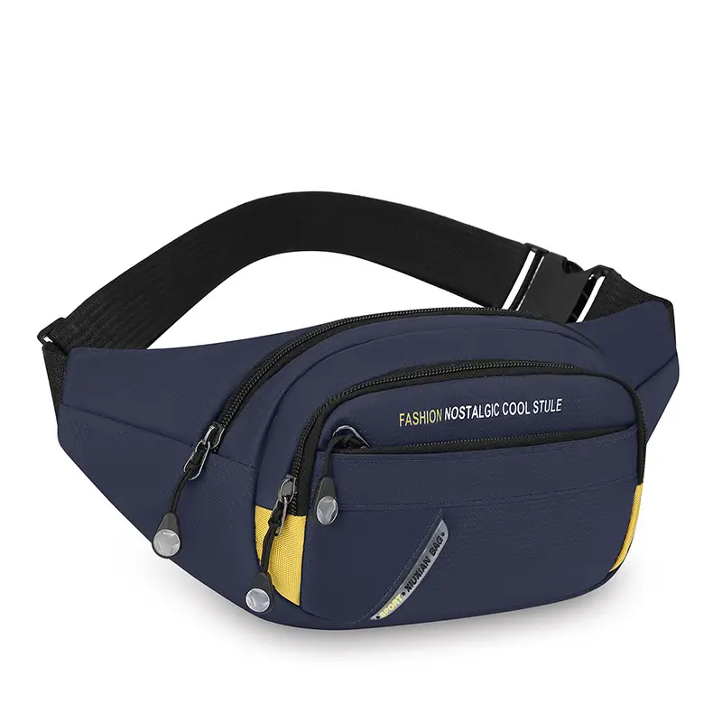 Men's Korean Style Waist Bag with Crossbody Strap - Image 4