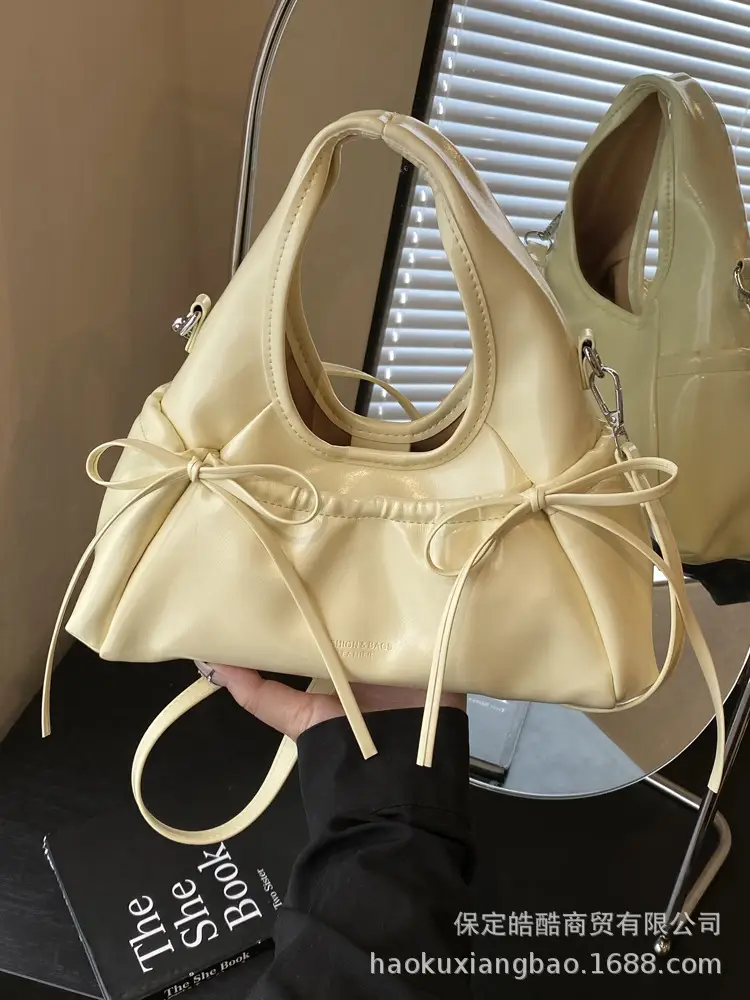 Red Bow Satchel Bag for Women Summer 2025 - Image 7