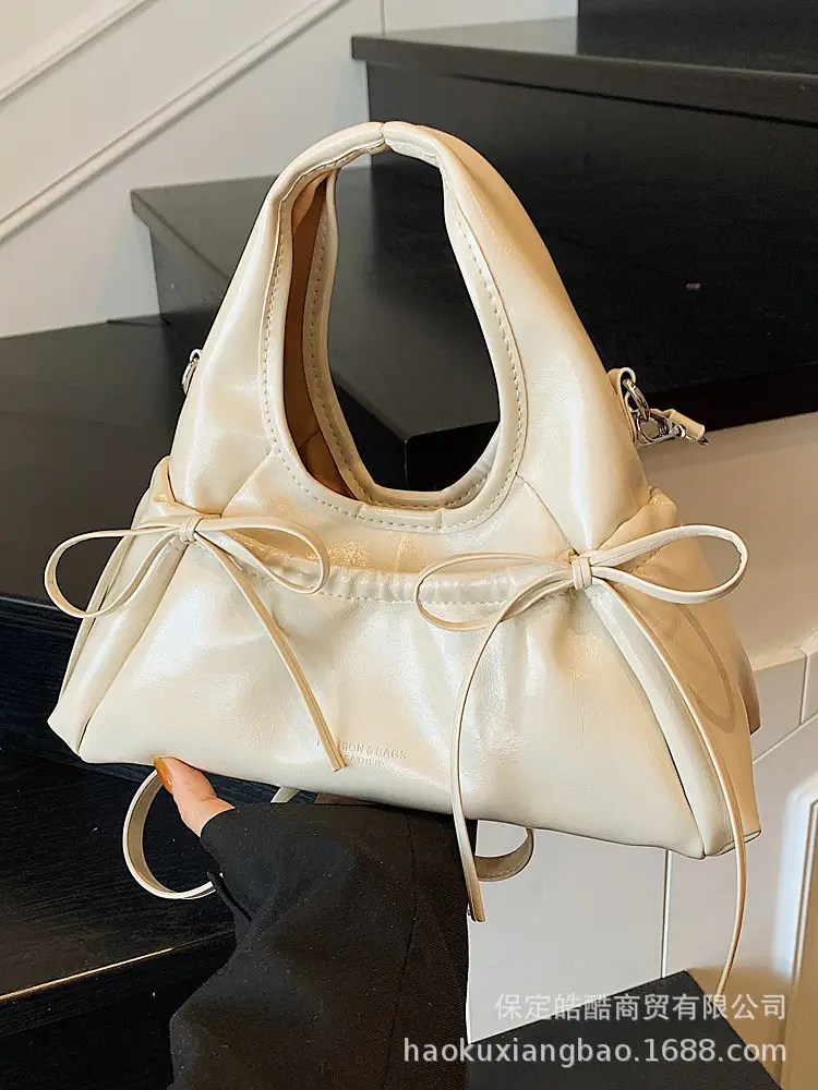Red Bow Satchel Bag for Women Summer 2025 - Image 8