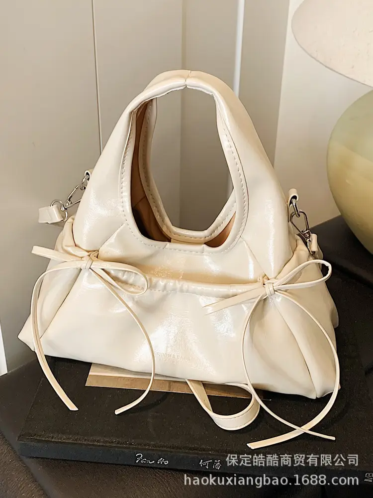 Red Bow Satchel Bag for Women Summer 2025 - Image 9