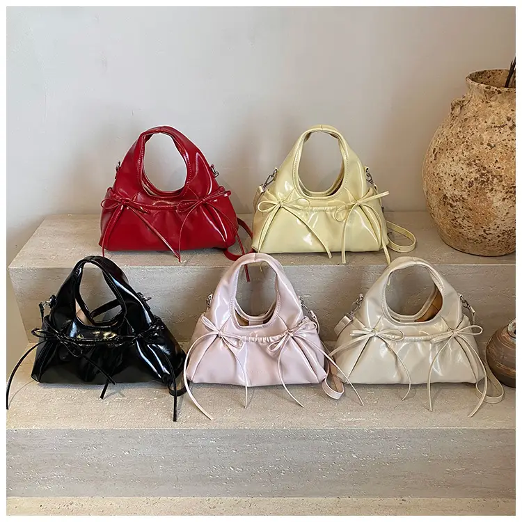 Red Bow Satchel Bag for Women Summer 2025 — feature 1