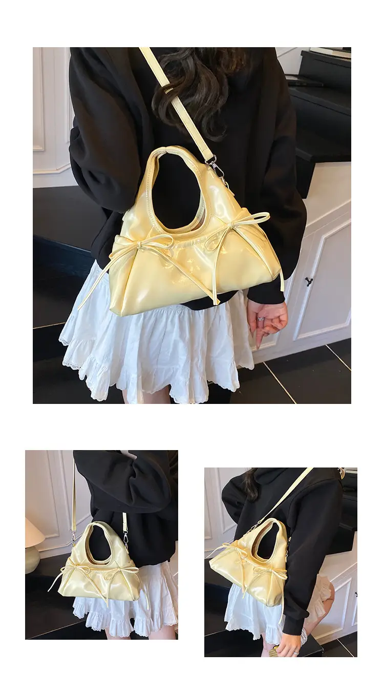 Red Bow Satchel Bag for Women Summer 2025 — feature 12