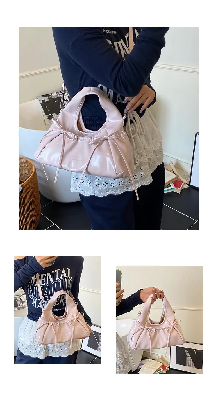 Red Bow Satchel Bag for Women Summer 2025 — feature 14