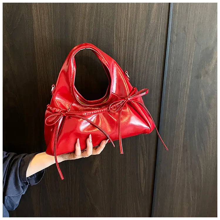 Red Bow Satchel Bag for Women Summer 2025 — feature 16