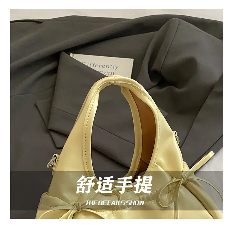 Red Bow Satchel Bag for Women Summer 2025 — feature 5