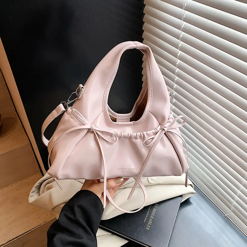 Red Bow Satchel Bag for Women Summer 2025 - Image 4