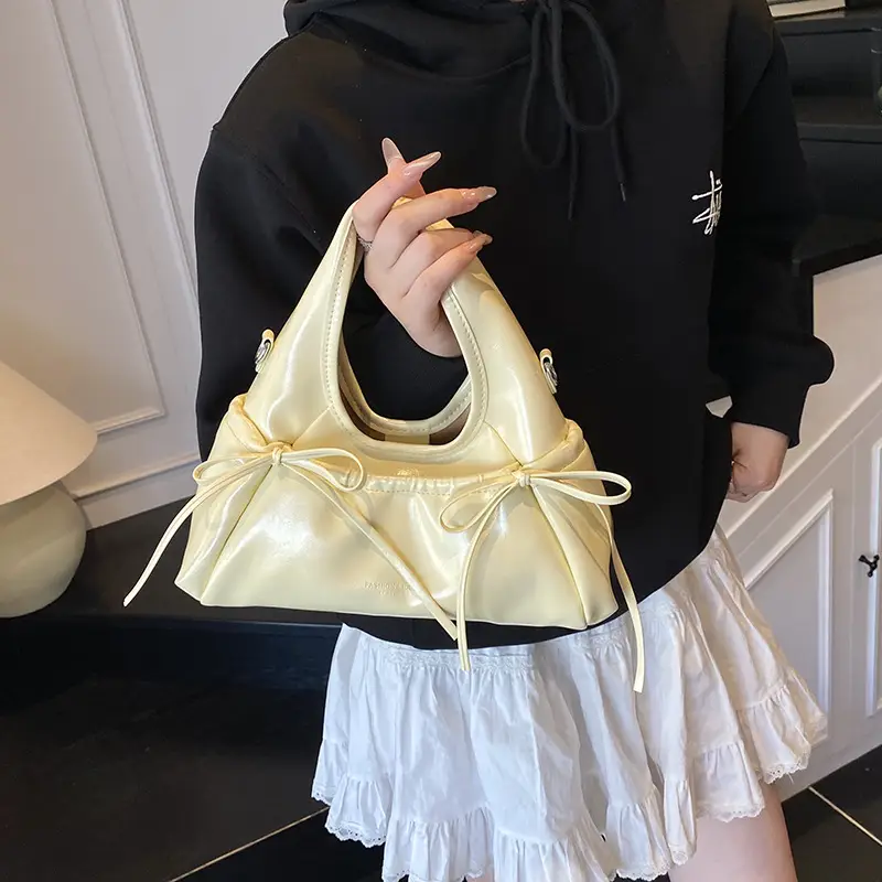 Red Bow Satchel Bag for Women Summer 2025 - Image 5