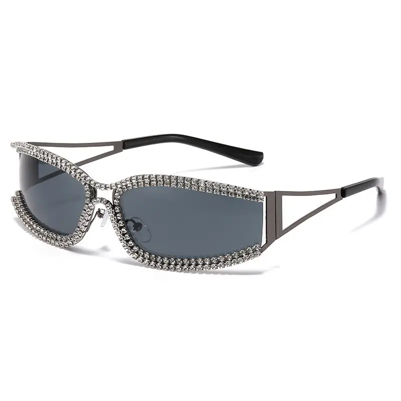 Diamond Encrusted Women Sunglasses High End Street Photography - Image 11