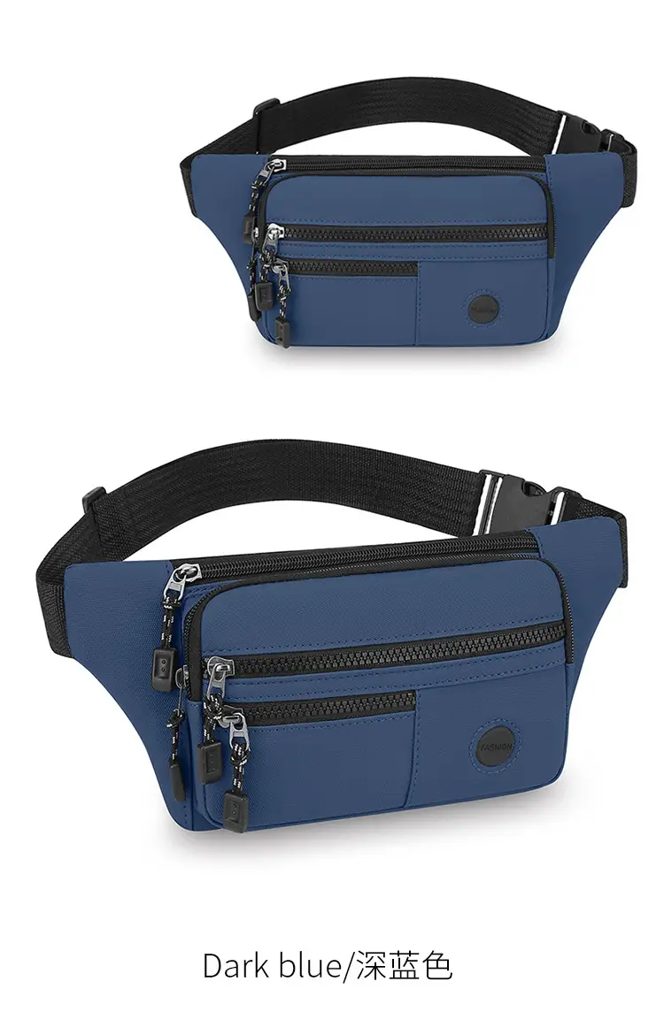 Men's Multi-Layer Waist Bag with 4 Colors — feature 11